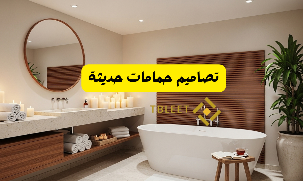 تصاميم حمامات حديثة